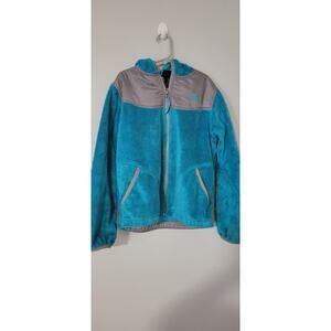 THE NORTH FACE Sherpa Fleece Full Zip Bomber Jacket Girls M 10/12